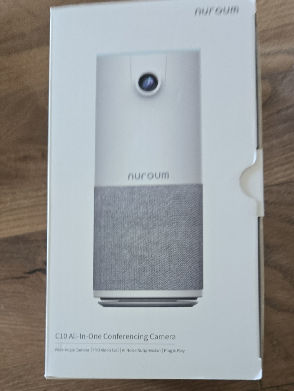 Nuroum C10 Conferencing Camera - White & Gray